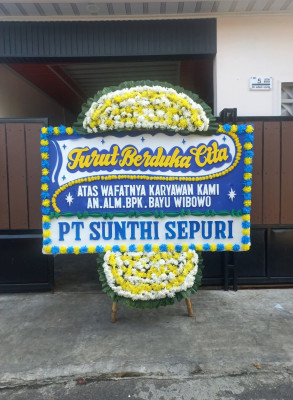 Papan Bunga Duka di Labuah Basilang