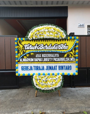 Papan Bunga Duka di Labuah Basilang