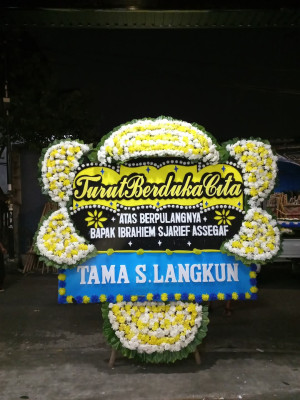 Papan Bunga Duka di Labuah Basilang